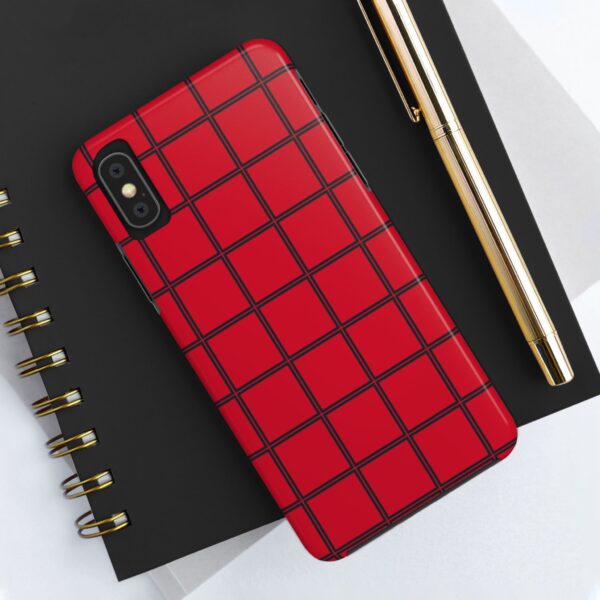 Stylish Red Heart Phone Case - Durable Protection with Love Design - Image 13