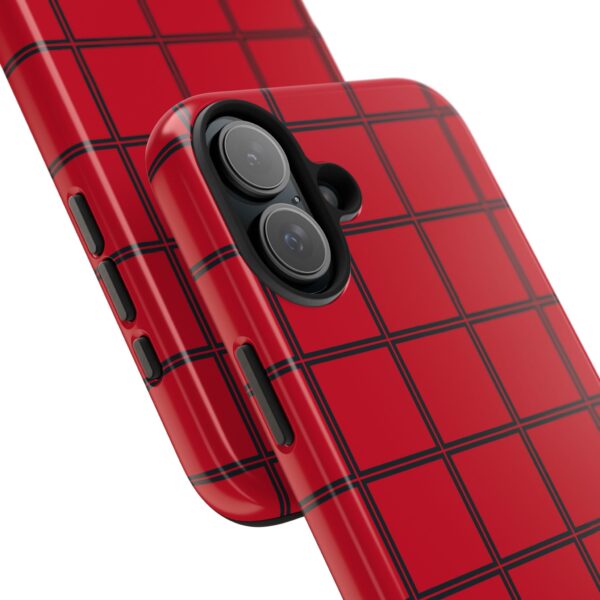 Stylish Red Heart Phone Case - Durable Protection with Love Design - Image 106