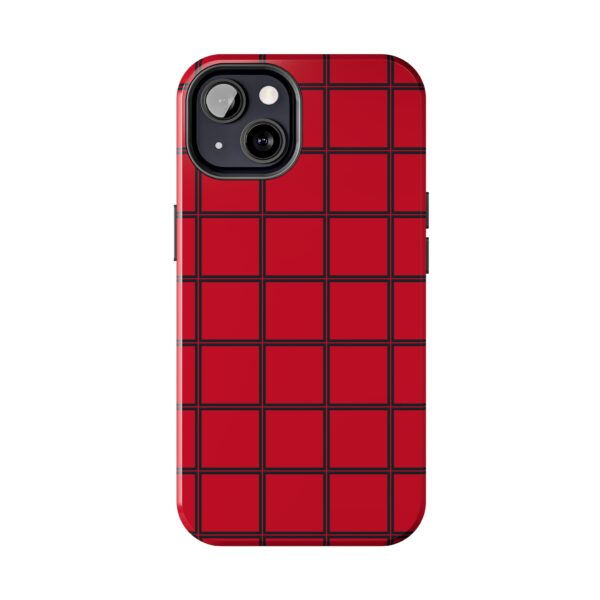 Stylish Red Heart Phone Case - Durable Protection with Love Design - Image 45
