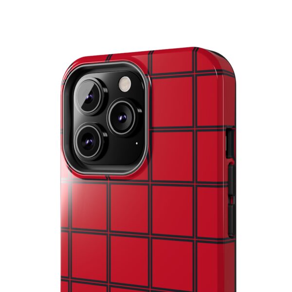 Stylish Red Heart Phone Case - Durable Protection with Love Design - Image 55
