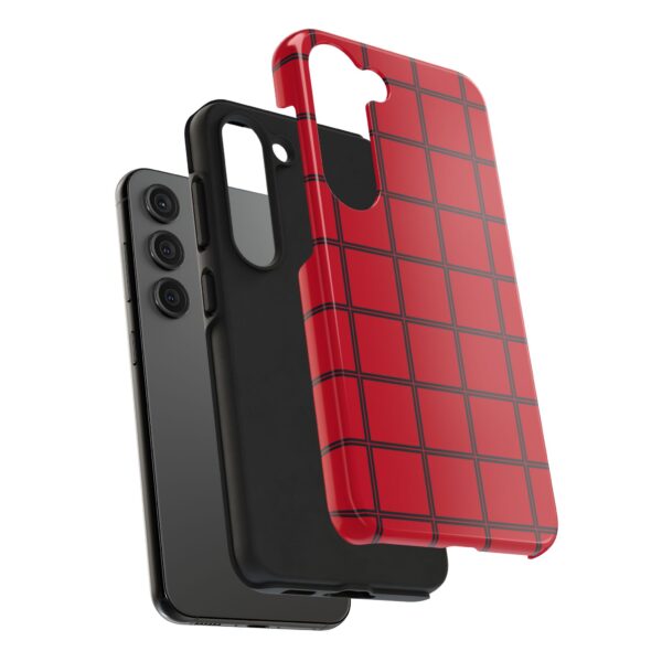 Stylish Red Heart Phone Case - Durable Protection with Love Design - Image 87