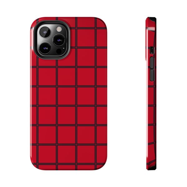 Stylish Red Heart Phone Case - Durable Protection with Love Design - Image 40