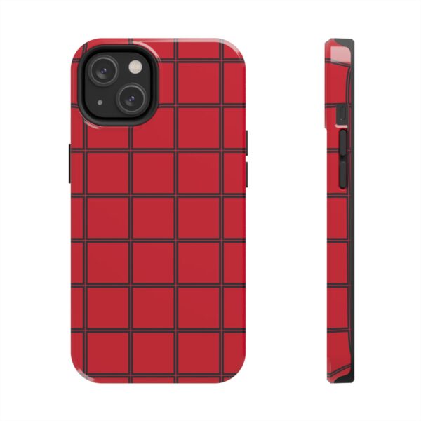 Stylish Red Heart Phone Case - Durable Protection with Love Design - Image 60